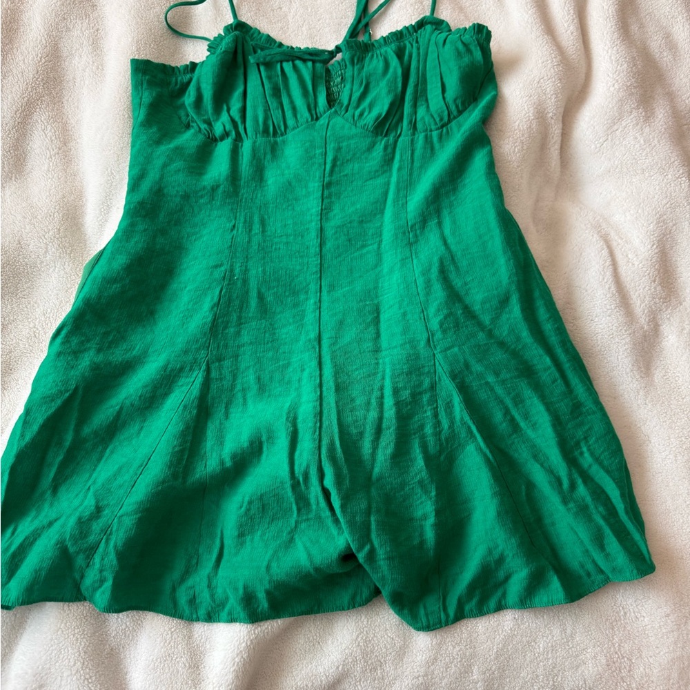 Sage Vibrant Green Dress